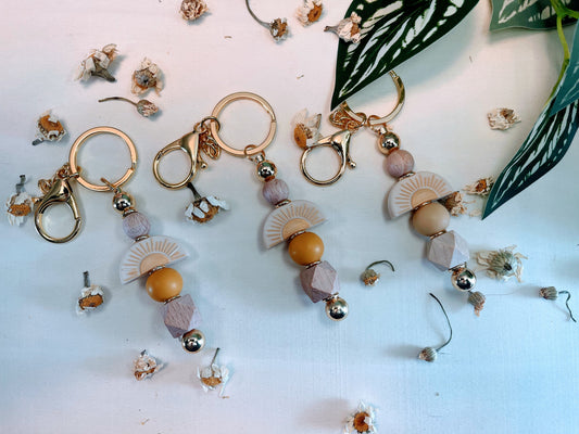 Boho Sun Keychain Bar